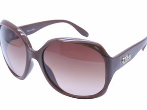 美品 Chloe クロエ サングラス 2227 アイウェア 眼鏡 ブラウン ロゴ 小物 41059