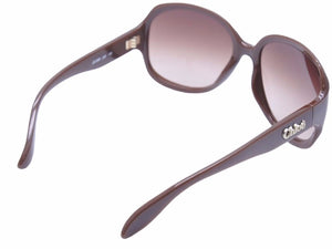 美品 Chloe クロエ サングラス 2227 アイウェア 眼鏡 ブラウン ロゴ 小物 41059