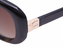 Load image into Gallery viewer, Furla フルラ サングラス ブラウン アイウェア 眼鏡 ロゴ 小物 57▭15 SU4891J 中古 41060