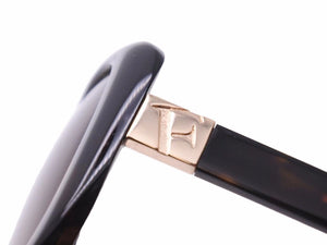 Furla フルラ サングラス ブラウン アイウェア 眼鏡 ロゴ 小物 57▭15 SU4891J 中古 41060