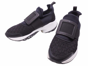 Roger Vivier ロジェヴィヴィエ クラシック Runスニーカー ハイテク スキューバエフェクト レザー サイズ37 中古 41082