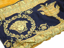 Load image into Gallery viewer, 美品 VERSACE ヴェルサーチ BAROQUE バロック バスタオル ZTO101601-ZCOSP052 ブランケット イエロー 41139