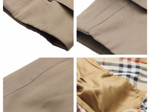 Burberrys バーバリー コート トレンチコート ジャケット ビンテージ ノバチェック コットン ベージュ サイズL 中古 41156 