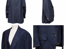 Load image into Gallery viewer, KITON キトン スーツ セットアップ 3ピース ジャケット パンツ ベスト UAGL89KK087152000-J サイズ 50 R08 中古 美品 41170