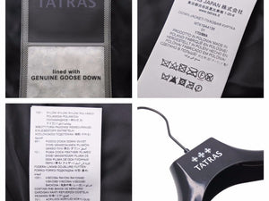 TATRAS タトラス MTK 19A4136 サイズ01 170/88A ダウンジャケット ブラック メンズ ナイロン 美品 41172
