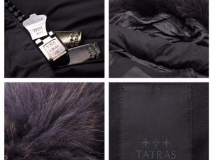 TATRAS タトラス MTK 19A4136 サイズ01 170/88A ダウンジャケット ブラック メンズ ナイロン 美品 41172