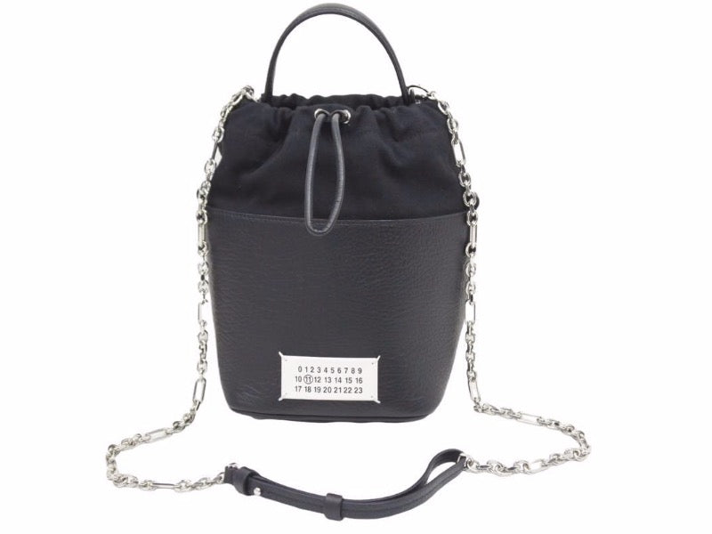 Maison Margiela メゾンマルジェラ ショルダーバッグ 2WAY 5AC ファイブエーシー s61wg0035 ブラック レディース 美品 41183