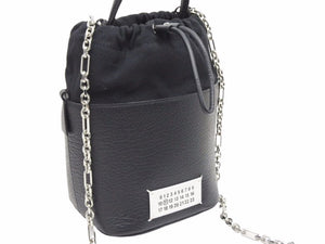 Maison Margiela メゾンマルジェラ ショルダーバッグ 2WAY 5AC ファイブエーシー s61wg0035 ブラック レディース 美品 41183