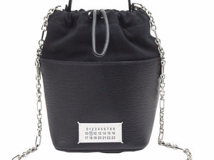 Maison Margiela メゾンマルジェラ ショルダーバッグ 2WAY 5AC ファイブエーシー s61wg0035 ブラック レディース 美品 41183