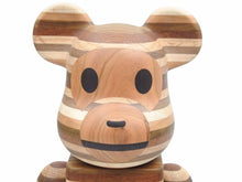 Load image into Gallery viewer, KARIMOKU カリモク HORIZON ホリゾン BE@RBRICK ベアブリック 400% BABY MILO ベイビーミロ 天然木 美品 41233
