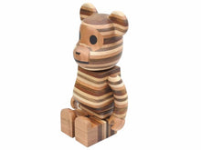 Load image into Gallery viewer, KARIMOKU カリモク HORIZON ホリゾン BE@RBRICK ベアブリック 400% BABY MILO ベイビーミロ 天然木 美品 41233
