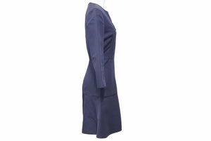 Christian Dior ディオール ドレス ワンピース スカート ネイビー サイズ34 レディース6C21644B1336 中古 4129