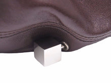 Load image into Gallery viewer, 美品 LOUIS VUITTON ルイ・ヴィトン ベレー帽 帽子 ブラウン ラムスキン レザー ロゴ サイズL 中古 41318