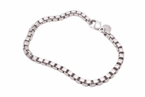 美品 TIFFANY&Co. ティファニー ブレスレット ベネチアン シルバー925 15.6g アクセサリー 小物 中古 41321