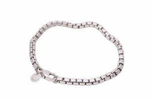 美品 TIFFANY&Co. ティファニー ブレスレット ベネチアン シルバー925 15.6g アクセサリー 小物 中古 41321