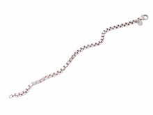画像をギャラリービューアに読み込む, 美品 TIFFANY&amp;Co. ティファニー ブレスレット ベネチアン シルバー925 16.3g アクセサリー 小物 中古 41324
