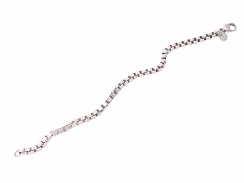 美品 TIFFANY&Co. ティファニー ブレスレット ベネチアン シルバー925 16.3g アクセサリー 小物 中古 41324