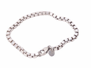 美品 TIFFANY&Co. ティファニー ブレスレット ベネチアン シルバー925 16.3g アクセサリー 小物 中古 41324