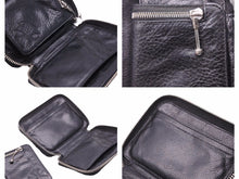 Load image into Gallery viewer, 新品同様 CHROME HEARTS クロムハーツ セメタリークロス ラウンドジップ レザーウォレット クロスパッチ 財布 41335