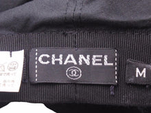 画像をギャラリービューアに読み込む, 美品 CHANEL シャネル ベレー帽 ココマーク ブラック 新型 帽子 ロゴ 中古 41338
