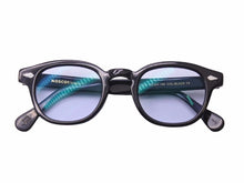 画像をギャラリービューアに読み込む, MOSCOT LEMTOSH モスコット レムトッシュ サングラス メガネ カラーレンズ プラスチック サイズ 46□24 ブラック 中古 美品 41343