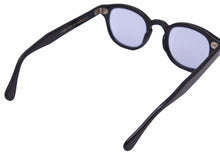 画像をギャラリービューアに読み込む, MOSCOT LEMTOSH モスコット レムトッシュ サングラス メガネ カラーレンズ プラスチック サイズ 46□24 ブラック 中古 美品 41343