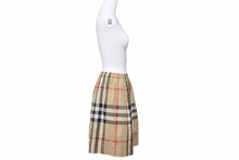 Load image into Gallery viewer, 極美品 BURBERRY バーバリー スカート ティッシ期 新タグ ハウスチェック 8039522 ベージュ 14Y164㎝ 中古 41349