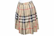Load image into Gallery viewer, 極美品 BURBERRY バーバリー スカート ティッシ期 新タグ ハウスチェック 8039522 ベージュ 14Y164㎝ 中古 41349