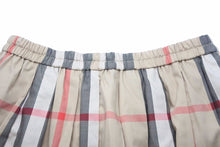 Load image into Gallery viewer, 極美品 BURBERRY バーバリー スカート ティッシ期 新タグ ハウスチェック 8039522 ベージュ 14Y164㎝ 中古 41349