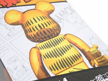 画像をギャラリービューアに読み込む, MEDICOM TOY メディコムトイBE@RBRICK GARFIELD GOLD CHROME ガーフィールド 100％ 400％ 未使用品 41357