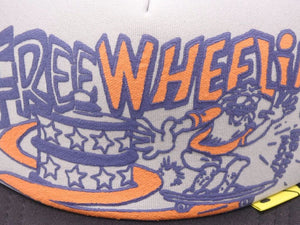 新品 KAPITAL TRUCK CAP キャピタル トラックキャップ FREE WHEELIN ポリエステル ナイロン グレー ブラック 中古 41375