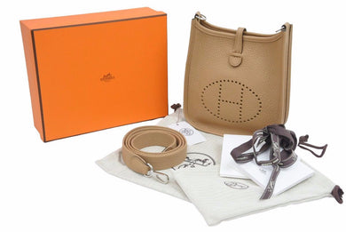 HERMES エルメス エヴリン TPM ショルダーバック 2022年 U刻印 チャイ トゴ 箱付き 未使用品 41386