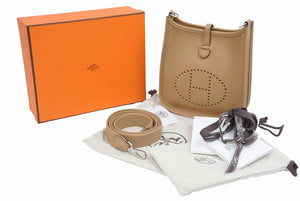 HERMES エルメス エヴリン TPM ショルダーバック 2022年 U刻印 チャイ トゴ 箱付き 未使用品 41386