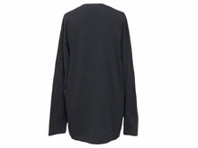 Load image into Gallery viewer, Dsquared2 ディースクエアード 長袖 Tシャツ ICON クルーネック ロゴ DF8FEME01 コットン ブラック L 中古 美品 41394