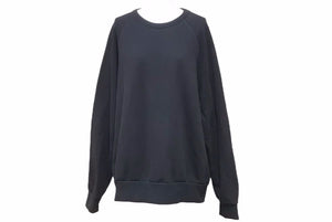 OVY オヴィー スウェットシャツ トレーナー 長袖 Sweat Shirts 無地 コットン ブラック サイズ L 美品 中古 41398