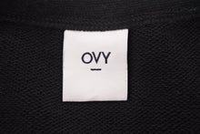 画像をギャラリービューアに読み込む, OVY オヴィー スウェットシャツ トレーナー 長袖 Sweat Shirts 無地 コットン ブラック サイズ L 美品 中古 41398