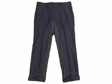 HERMES エルメス セリエ スーツ スラックス パンツ 切り返し FP06/001 ウール カシミヤ ネイビー サイズ40 中古 美品 41403