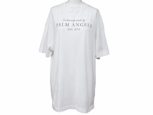 PALM ANGELS パームエンジェルス 19AW Collection Tシャツ VINTAGE LOGO コットン ホワイト M 中古 美品 41417