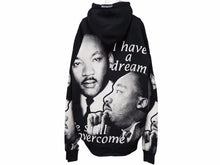 Load image into Gallery viewer, Supreme シュプリーム 18SS MLK Hooded Sweatshirt キング牧師 パーカー ブラック コットン サイズXL 美品 41423