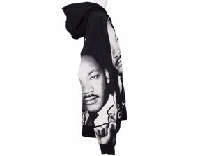 Supreme シュプリーム 18SS MLK Hooded Sweatshirt キング牧師 パーカー ブラック コットン サイズXL 美品 41423