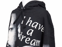 Load image into Gallery viewer, Supreme シュプリーム 18SS MLK Hooded Sweatshirt キング牧師 パーカー ブラック コットン サイズXL 美品 41423