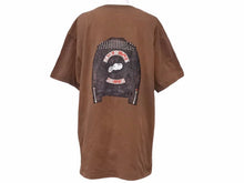 画像をギャラリービューアに読み込む, KAPITAL キャピタル イダースPT Tシャツ ライダースプリント スタッズ K1808SC852 ブラウン コットン サイズ4 美品 中古 41429