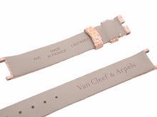 画像をギャラリービューアに読み込む, Van CLeef &amp; Arpels ヴァン クリーフ &amp; アーペル 時計ベルト リザード柄 替え LS074253 中古 美品 41436
