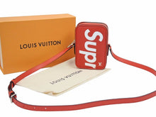 画像をギャラリービューアに読み込む, 未使用 LOUIS VUITTON SUPREME ルイヴィトン シュプリーム DANUBE EPI ダヌーブ エピ PPM M53434 41439 中古