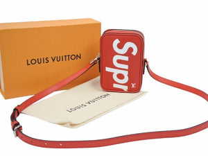 未使用 LOUIS VUITTON SUPREME ルイヴィトン シュプリーム DANUBE EPI ダヌーブ エピ PPM M53434 41439 中古