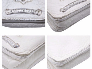 CHROME HEARTS クロムハーツ CHクロス シガレットケース シルバー925 小物 ホワイト 良品 中古 41482