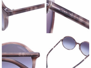 CHANEL シャネル サングラス アイウェア ブラック グレー 小物 0CH5391HA 53□19 140 3N 良品 中古 41483
