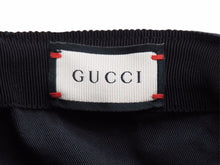 画像をギャラリービューアに読み込む, GUCCI グッチ キャップ ベースボールキャップ 帽子 BAND PATCH バンドパッチ サイズM 良品 中古 41489