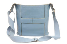 Load image into Gallery viewer, HERMES エルメス グッドニュースPM ブルージーン トリヨンクレマンス ショルダーバッグ □L刻 美品 中古 41495