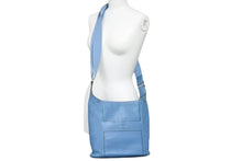 Load image into Gallery viewer, HERMES エルメス グッドニュースPM ブルージーン トリヨンクレマンス ショルダーバッグ □L刻 美品 中古 41495